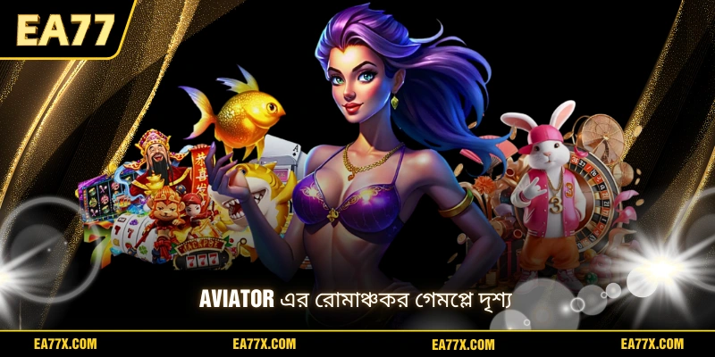 Aviator এর রোমাঞ্চকর গেমপ্লে দৃশ্য