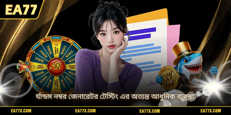 র্যান্ডম নম্বর জেনারেটর টেস্টিং এর অত্যন্ত আধুনিক ব্যবস্থা
