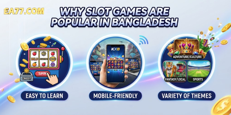 Why Slot Games Are Popular in Bangladesh